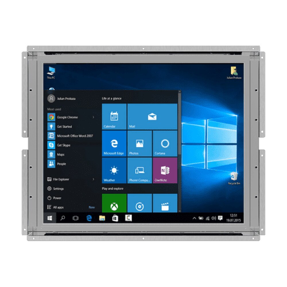 Winmate R17IP7T-OFM1 17" Intel® Pentium® N4200 Open Frame Panel PC