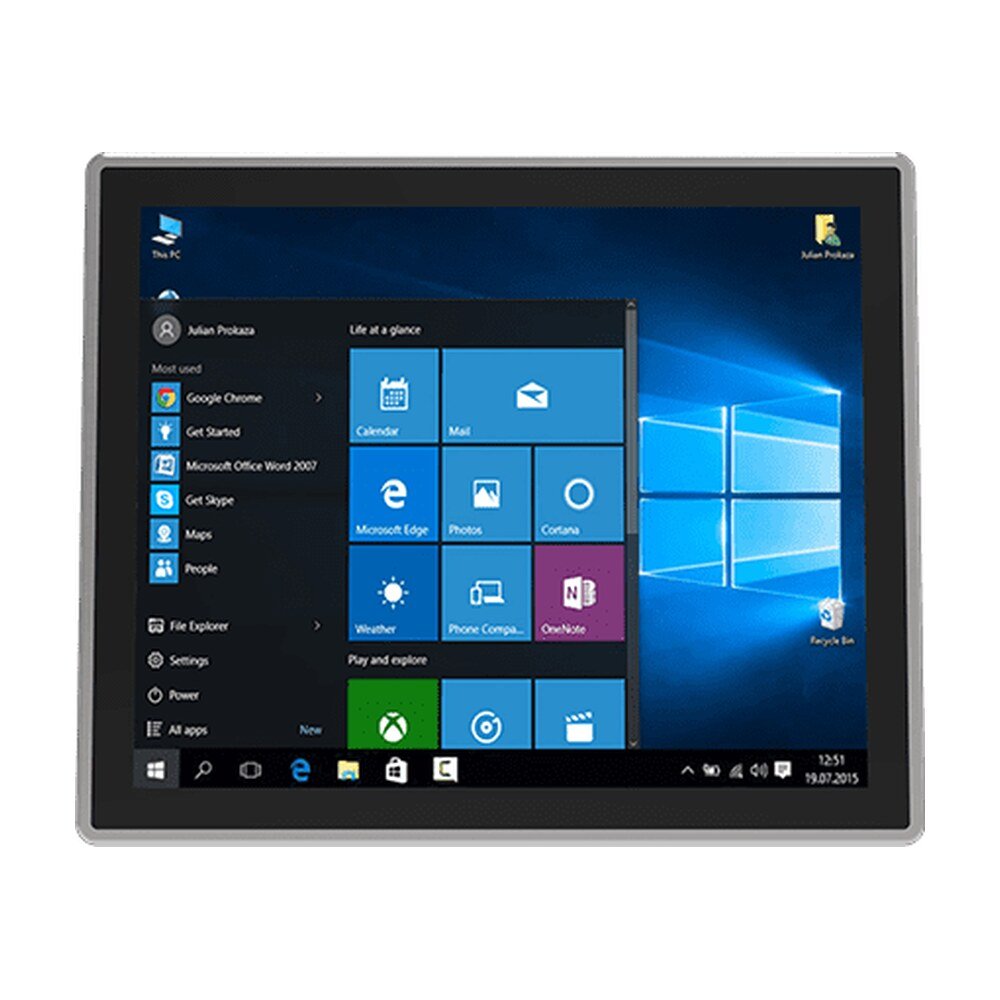 Winmate R17IP7T-PPM1 17" Intel® Pentium® N4200 PP Series HMI Panel PC
