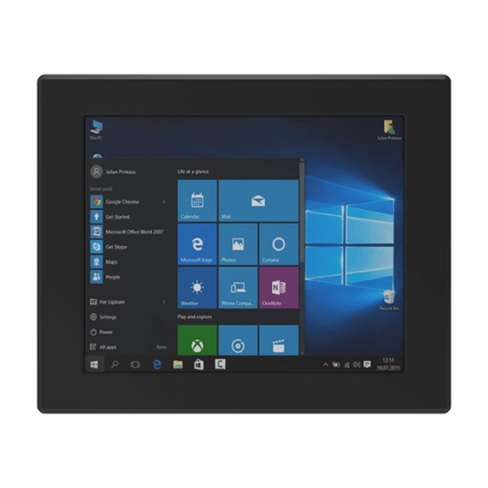 Winmate R17IT7T-IPM1 17" Intel® Core™ i5 (Tiger Lake) Front IP65 Panel PC