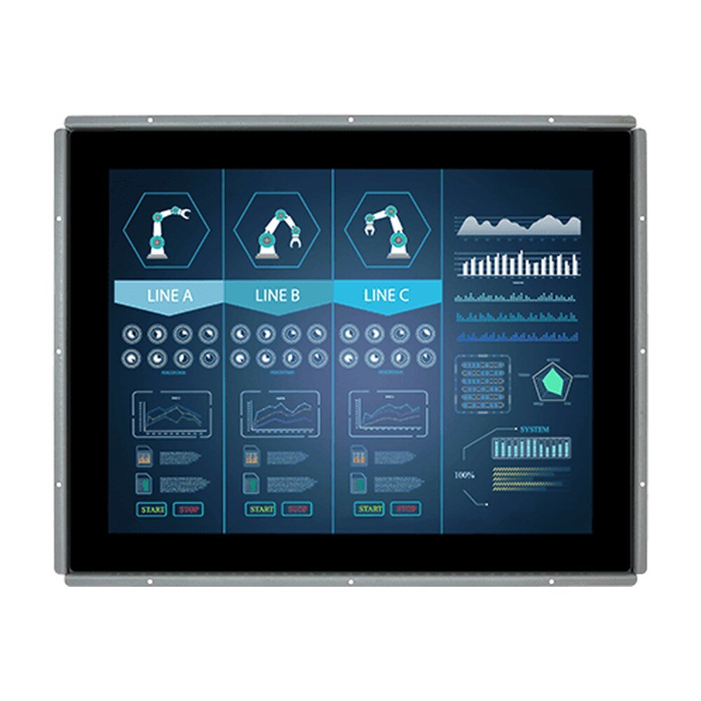 Winmate R17L100-POM1 17" Multi-Touch Open Frame Display