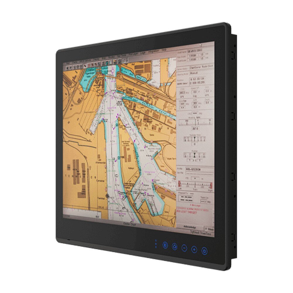 Winmate R19IAD3S-MRM2FP 19" Intel® Core™ i5-1335U Flat PCAP ECDIS Marine Panel PC