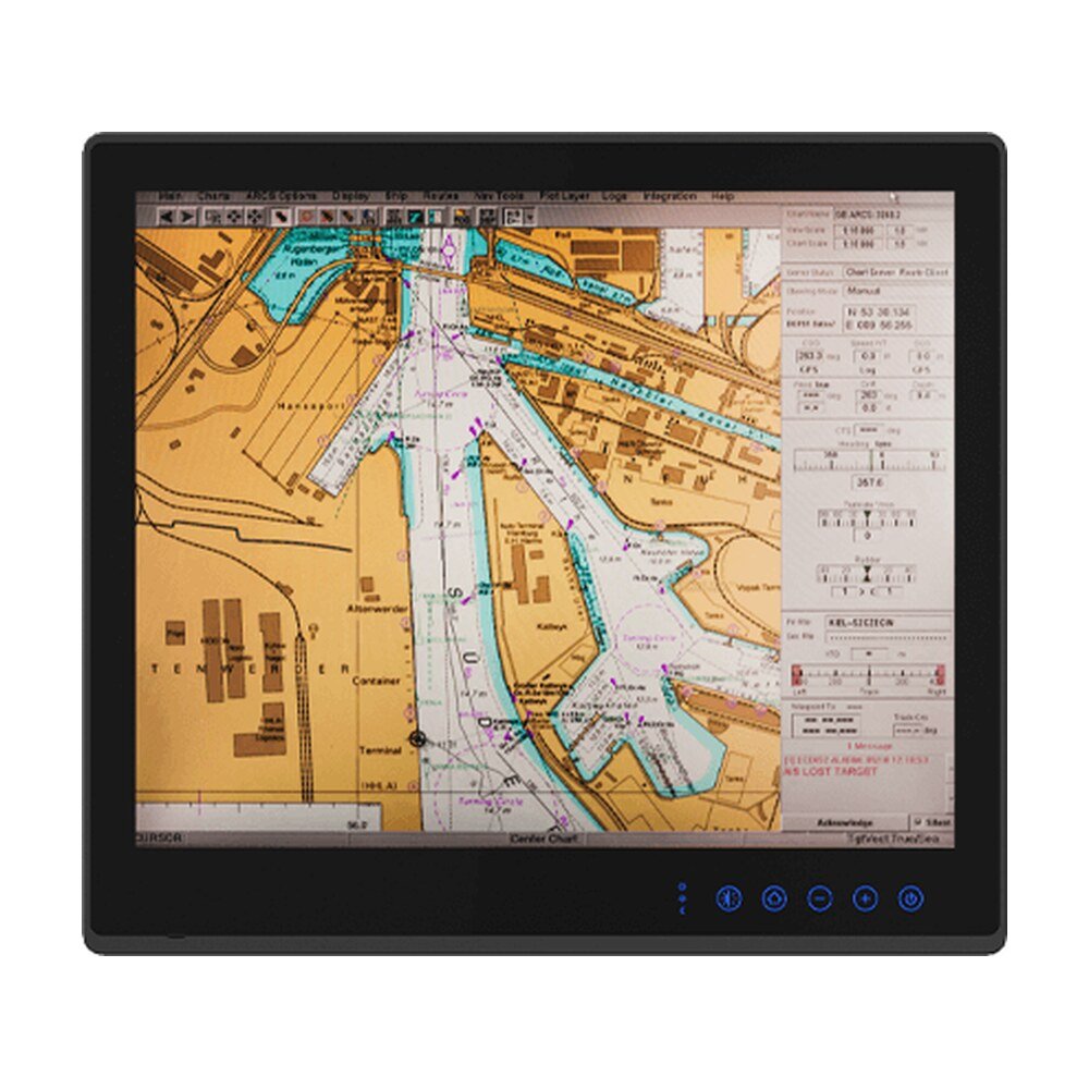 Winmate R19IAD3S-MRM2FP 19" Intel® Core™ i5-1335U Flat PCAP ECDIS Marine Panel PC