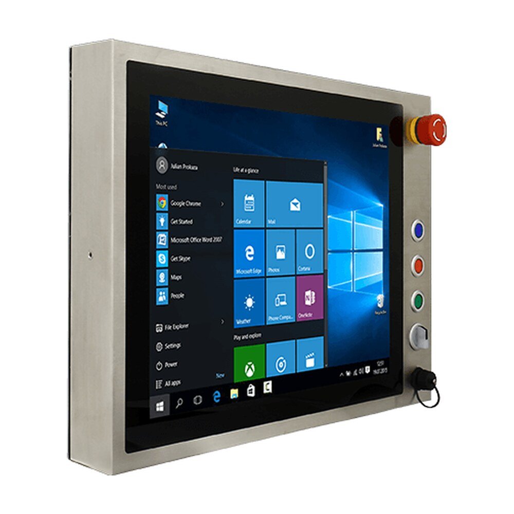 Winmate R19IE3S-SPM1-B 19" Intel Atom® x6413E IP65 Stainless B Series Panel PC