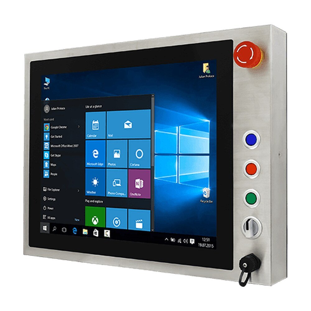 Winmate R19IE3S-SPM1-B 19" Intel Atom® x6413E IP65 Stainless B Series Panel PC