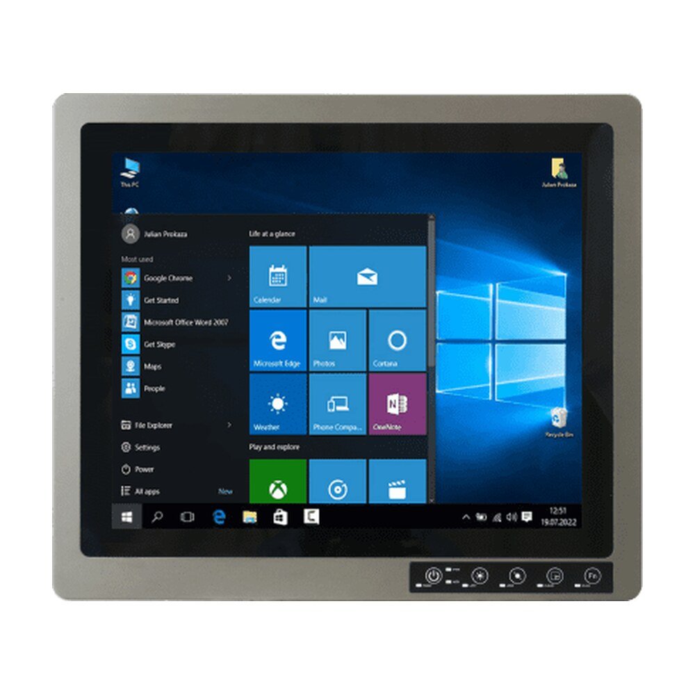 Winmate R19IHAT-66EX-T 19" ATEX Panel PC with Intel® Core™ i5-1135G7