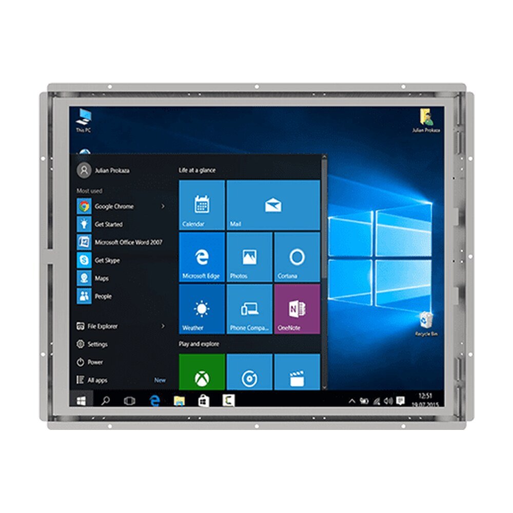 Winmate R19IT3S-OFA1 19" Intel® Core™ i5-1135G7 Open Frame Panel PC