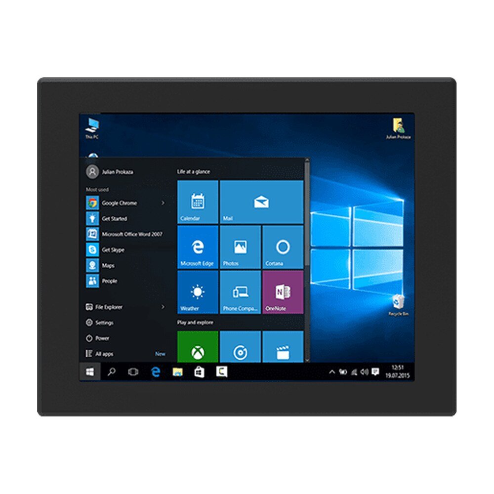Winmate R19IT3S-PMA1 19" Intel® Core™ i5-1135G7 Panel Mount Panel PC