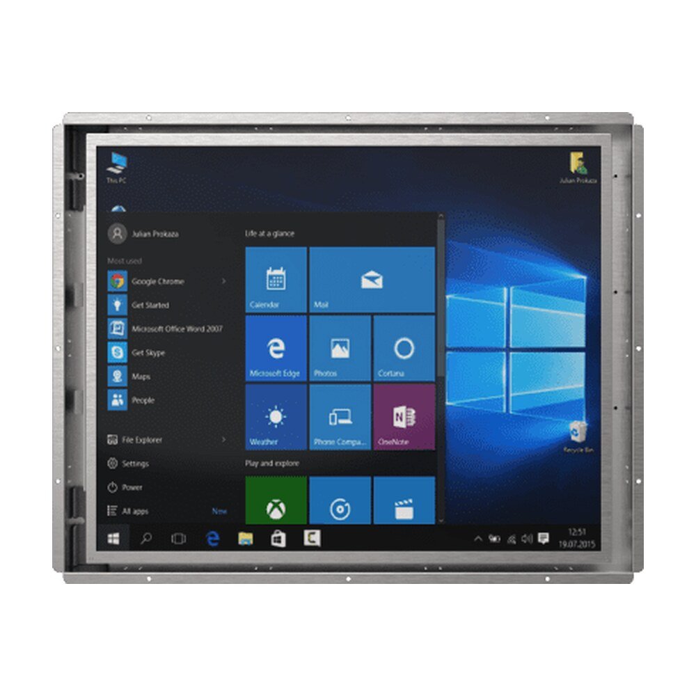 Winmate R19IT7T-OFA1 19” Intel® Core™ i5 (Tiger Lake) Open Frame Panel PC