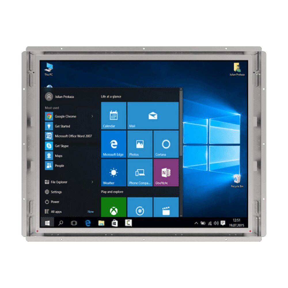 Winmate R19IT7T-OFM1 19” Intel® Core™ i5 (Tiger Lake) Open Frame Panel PC