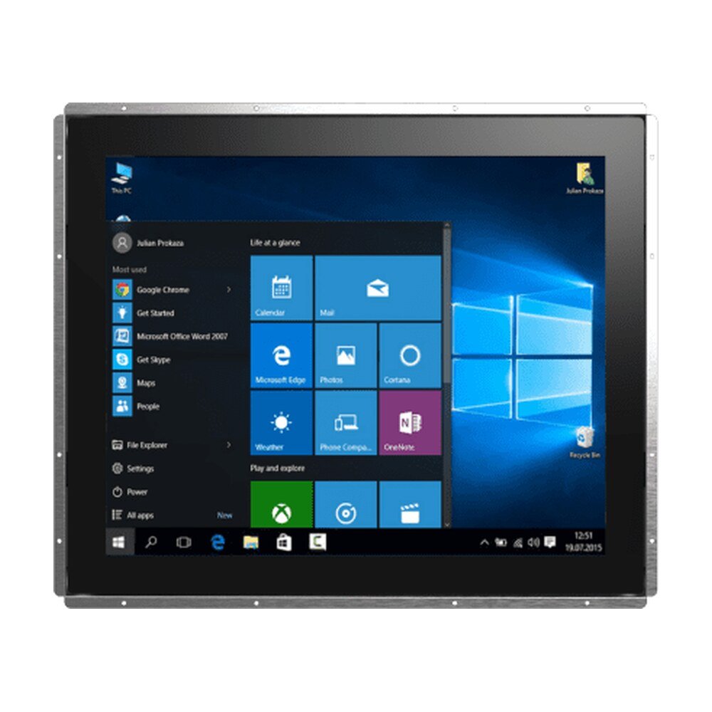 Winmate R19IT7T-POM1 19” Intel® Core™ i5 (Tiger Lake) PO Series HMI Panel PC