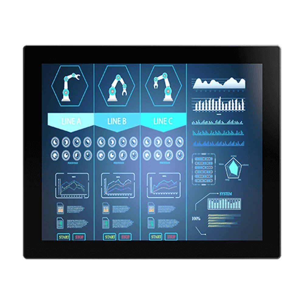 Winmate R19L100-GCA3OD 19" PCAP Touch Chassis Display
