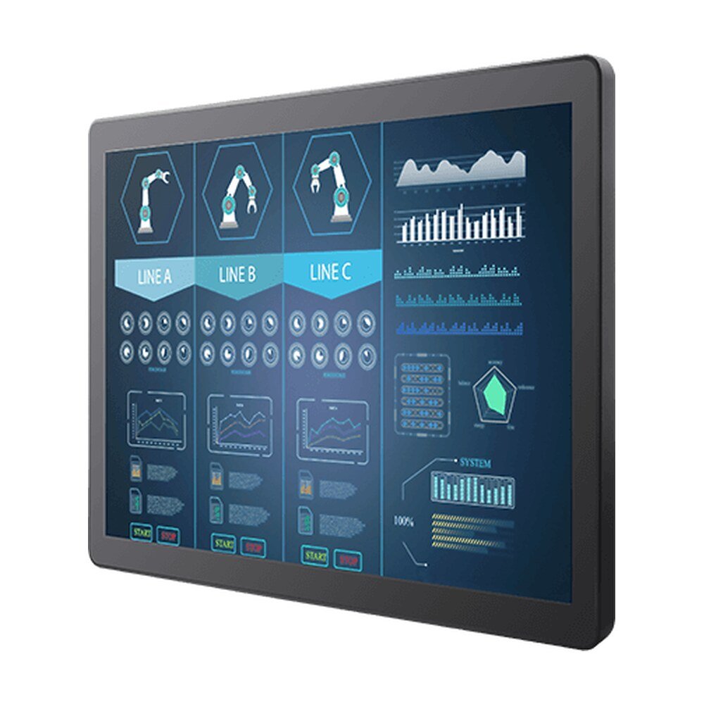 Winmate R19L100-GCM1 19" G-WIN GC-Series Front IP65 PCAP Display