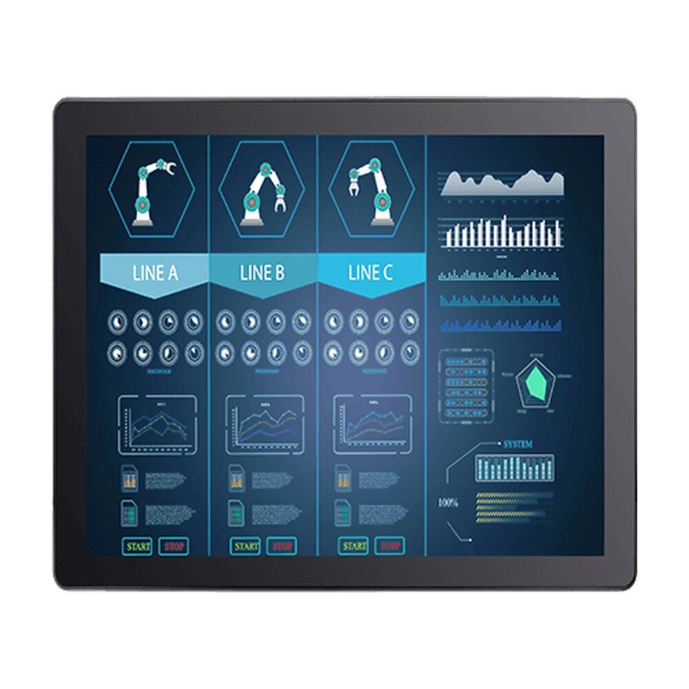 Winmate R19L100-GCM1 19" G-WIN GC-Series Front IP65 PCAP Display