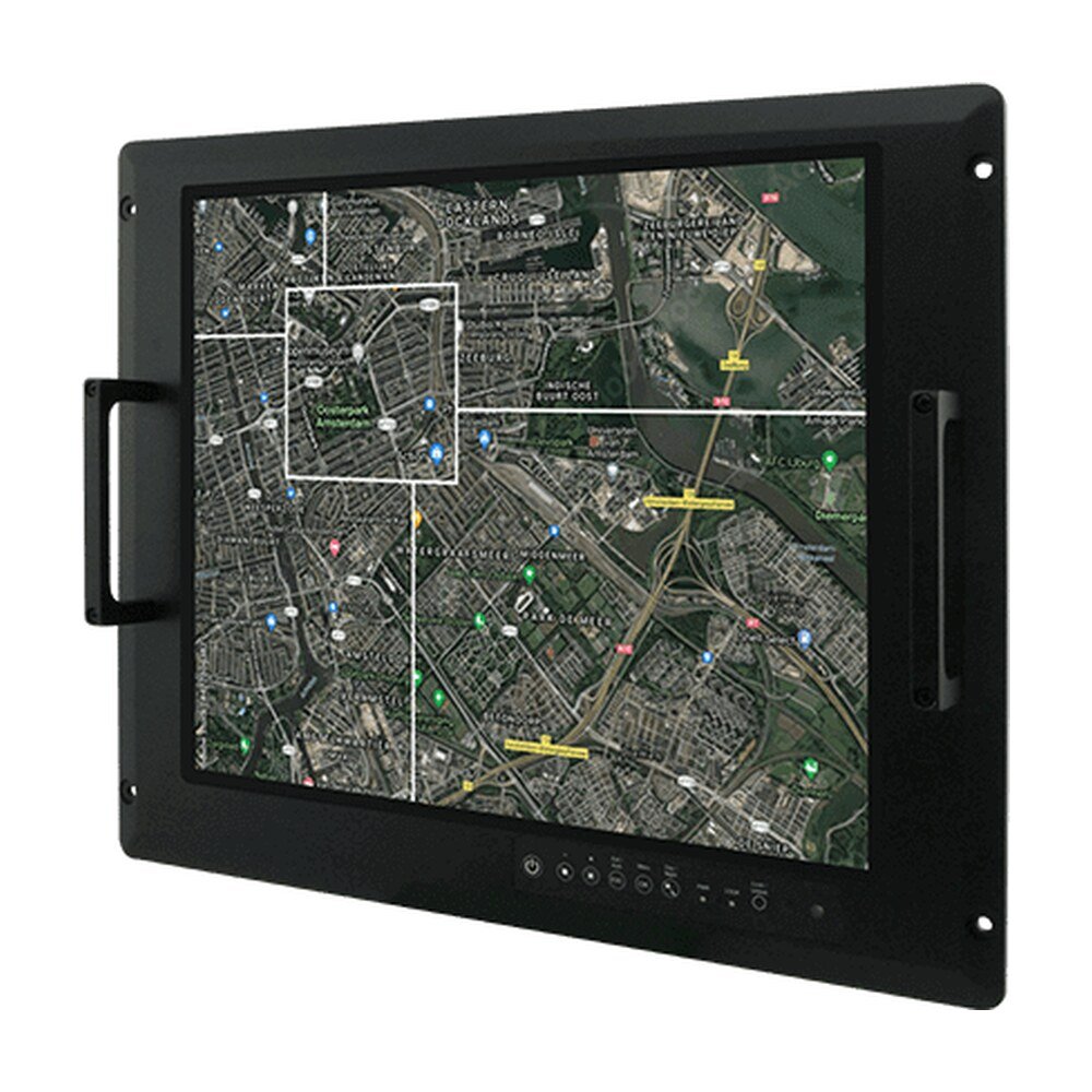 Winmate R19L100-MLA3FP 19" PCAP Rack Mount Defence Display
