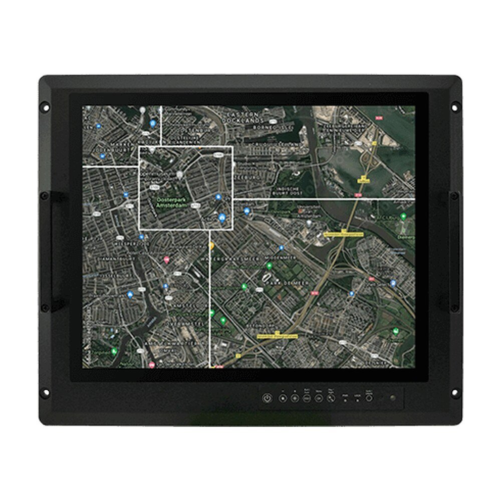 Winmate R19L100-MLA3FP 19" PCAP Rack Mount Defence Display