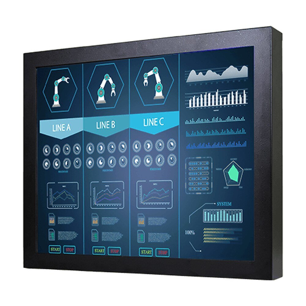 Winmate R19L300-CHM2TR 19" Chassis Transflective Display