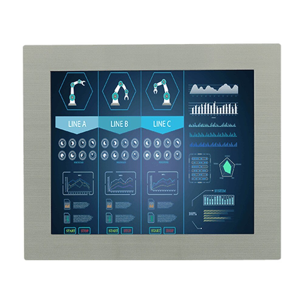 Winmate R19L300-STM1 19" Stainless Touch Panel Mount Display