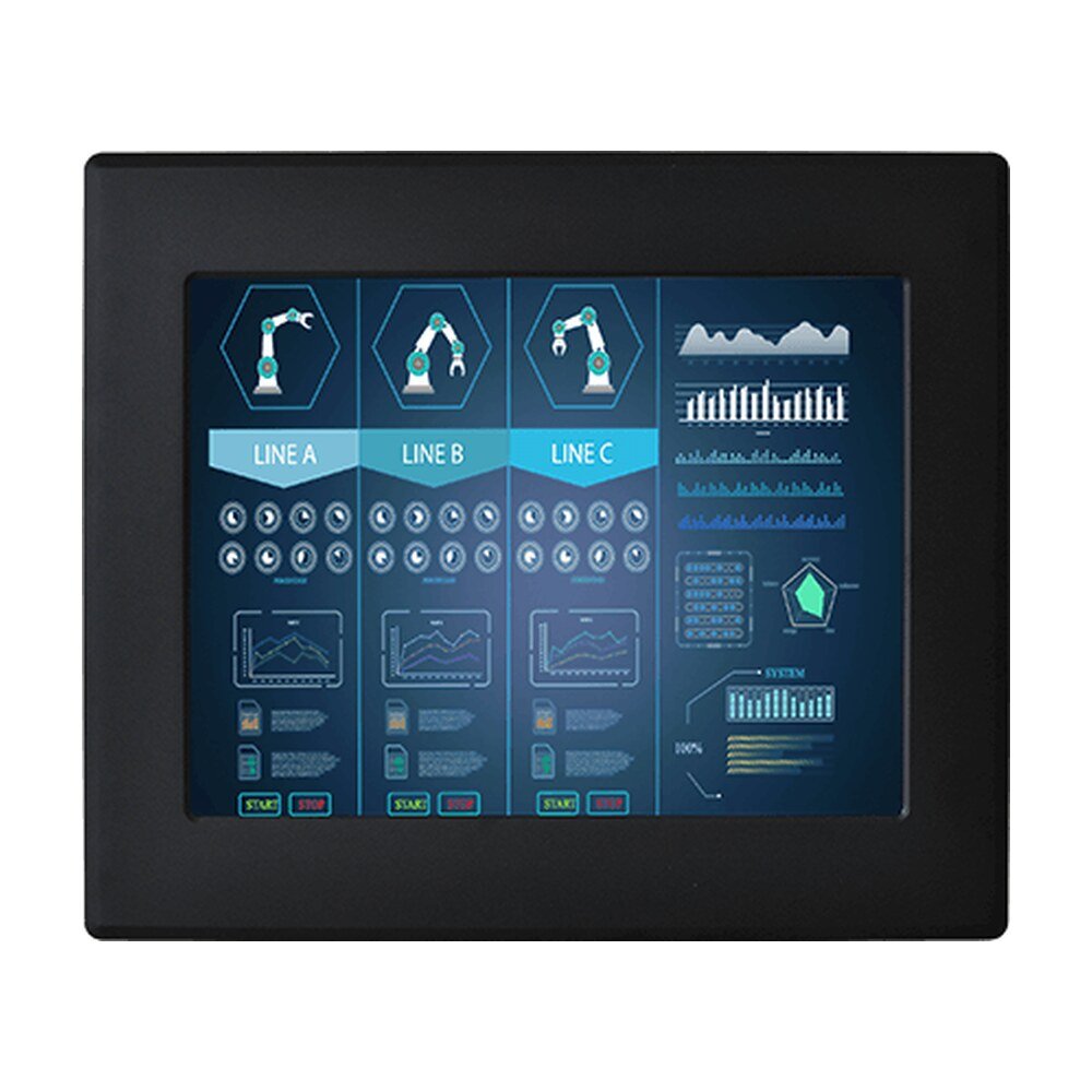 Winmate S17L500-IPA1TR 17" Front IP65 Transflective Display