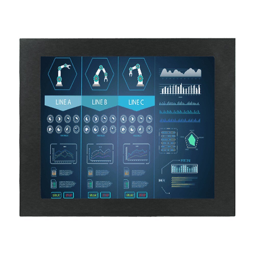 Winmate S17L500-RMM1 17" Rear Mount Display