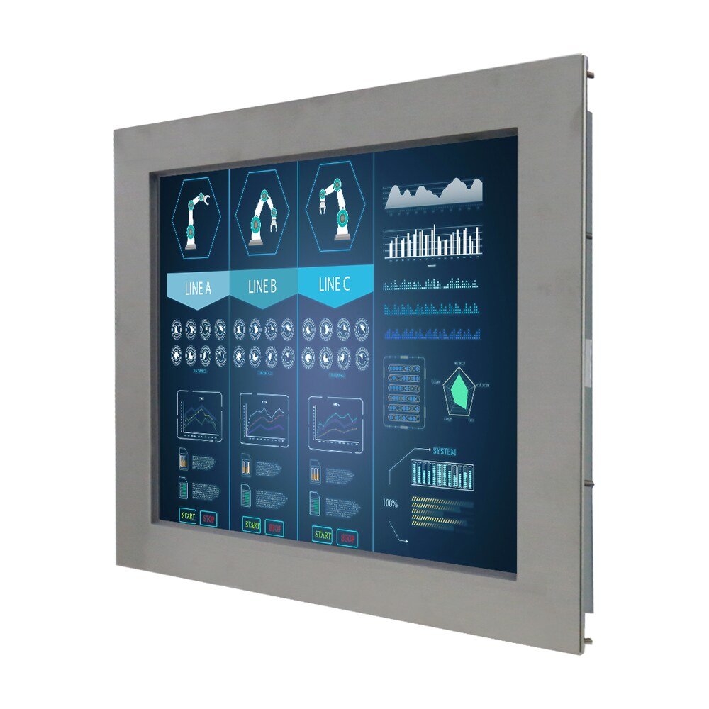 Winmate S17L500-STM1 17" Stainless Panel Mount Display