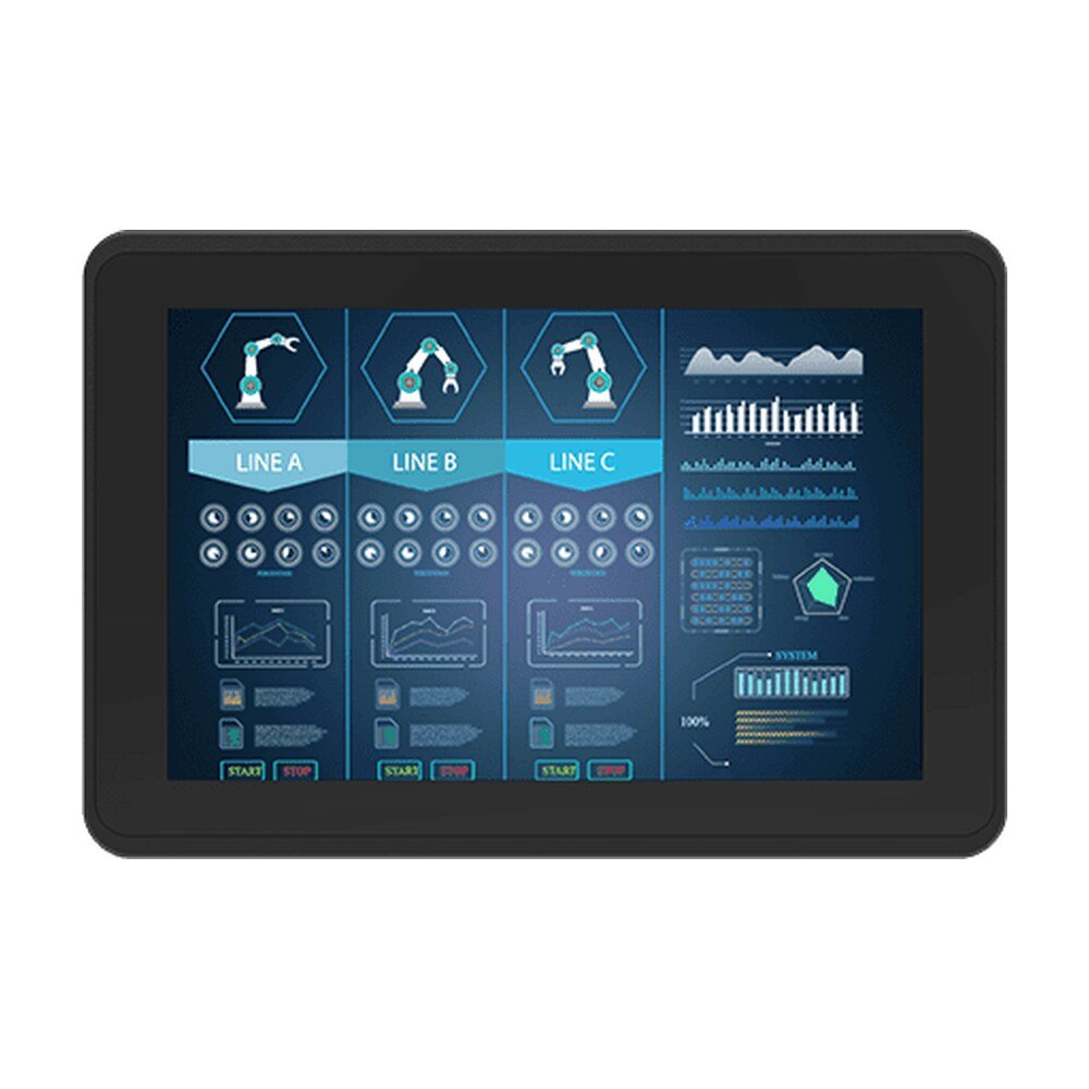 Winmate W10L100-EHH2OD 10.1" PCAP Touch Panel Mount Display