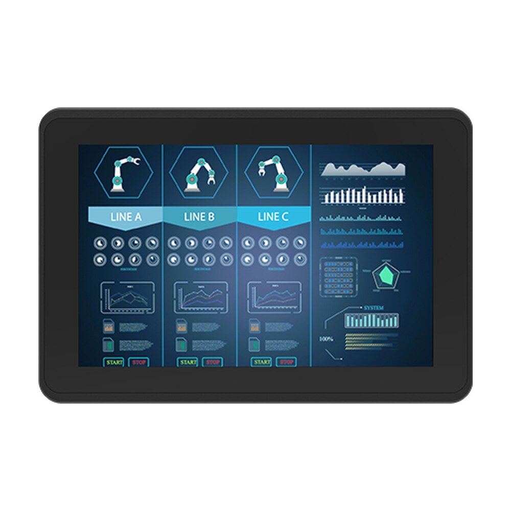 Winmate W10L100-EHH2 10.1" Multi-Touch Panel Mount Display