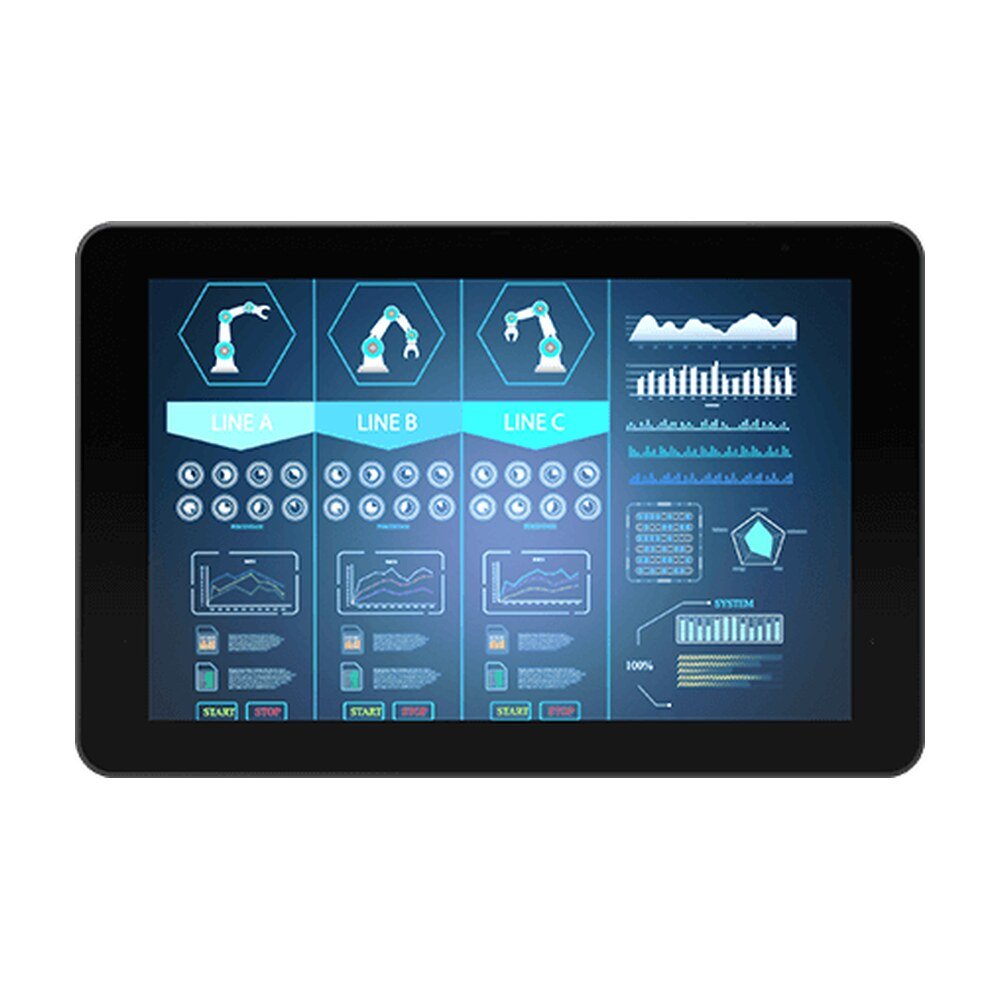 Winmate W10L100-GCH2OD 10.1" PCAP Touch Chassis Display