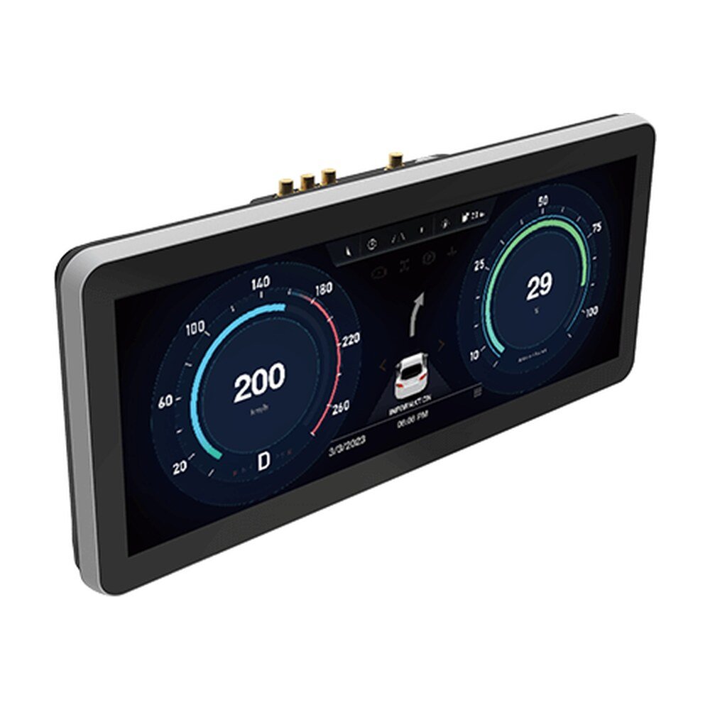 Winmate W12IE3S-GSB1 12.3" Intel® Celeron® N6211 G-WIN GS-Series Full IP65 PCAP Panel PC
