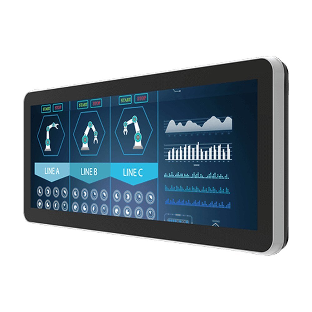 Winmate W12L100-GSB1 12.3" G-WIN GS Series Display