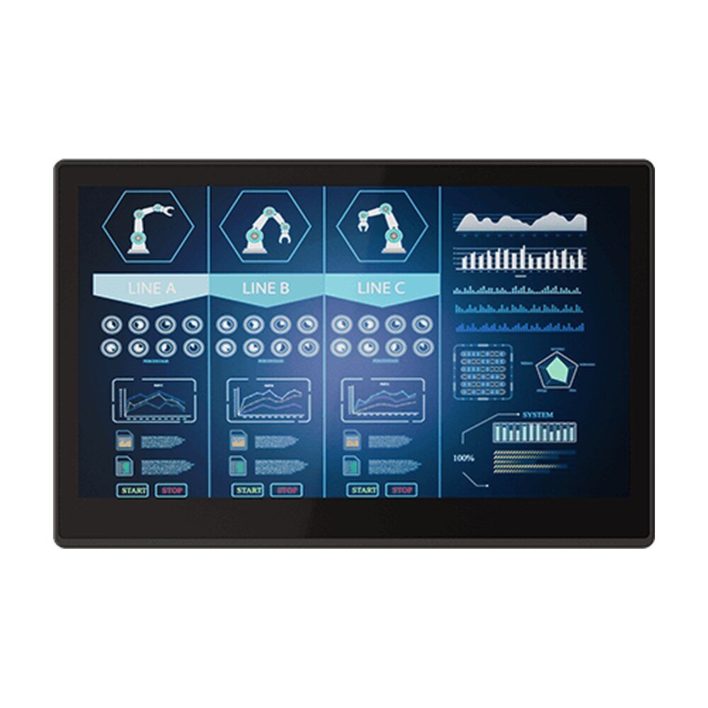 Winmate W14L100-EHA1 14" Multi-Touch Panel Mount Display