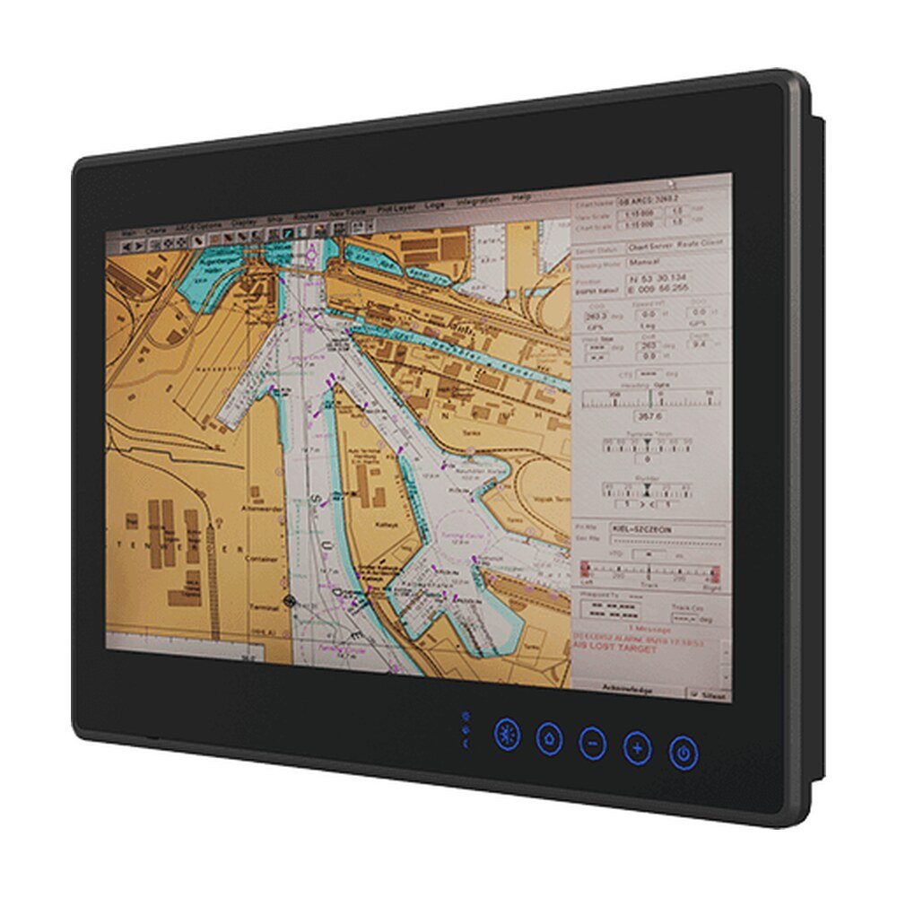 Winmate W15IAD3S-MRC3FP 15.6" Intel® Core™ i5-1335U Flat PCAP ECDIS Marine Panel PC