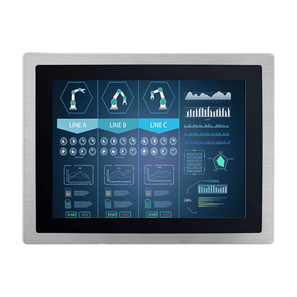 Winmate W15L100-PPA2HB 15.6" Multi-Touch Panel Mount High Brightness Display