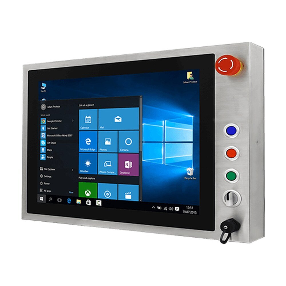 Winmate W22IE3S-SPA3-B 21.5" Intel Atom® x6413E IP65 Stainless B Series Panel PC