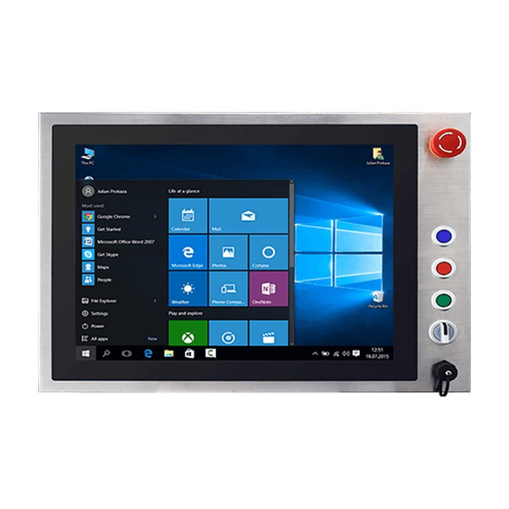 Winmate W22IE3S-SPA3-B 21.5" Intel Atom® x6413E IP65 Stainless B Series Panel PC