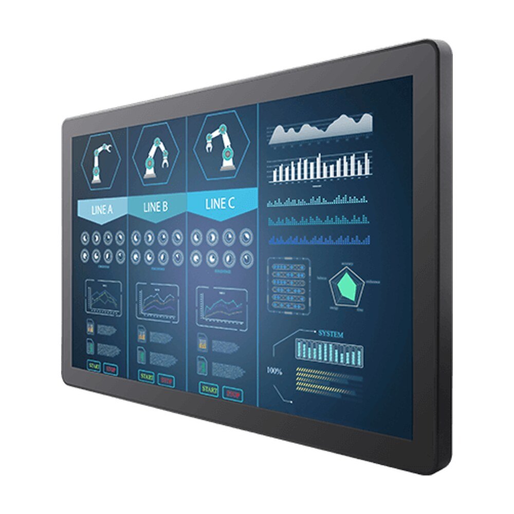 Winmate W22L100-GCA3 21.5" G-WIN GC-Series Front IP65 PCAP Display