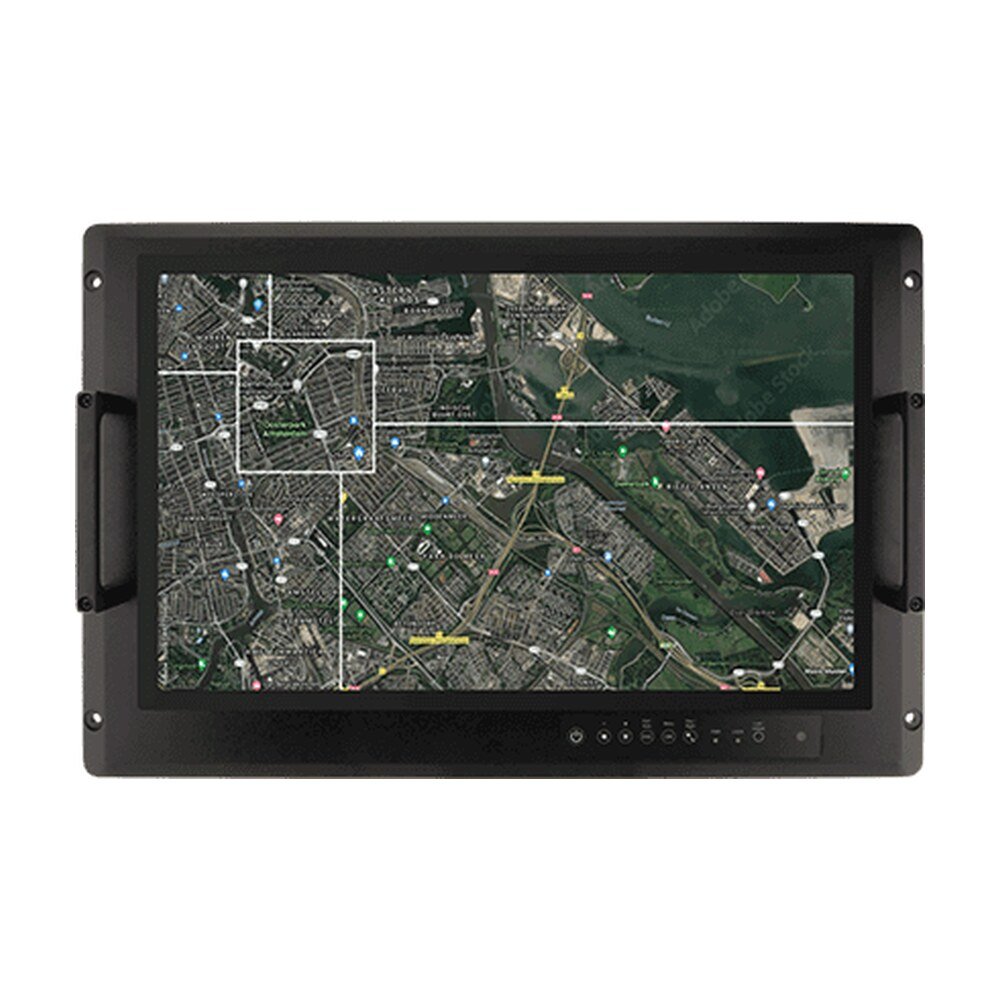 Winmate W22L100-MLA3FP 21.5" PCAP Rack Mount Defence Display