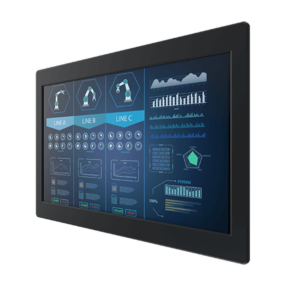 Winmate W22L100-PMB1OD 21.5" Resistive Touch Panel Mount Display