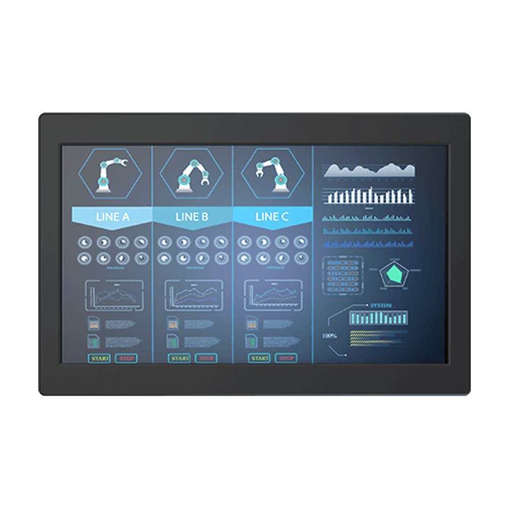 Winmate W22L100-PMB1OD 21.5" Resistive Touch Panel Mount Display