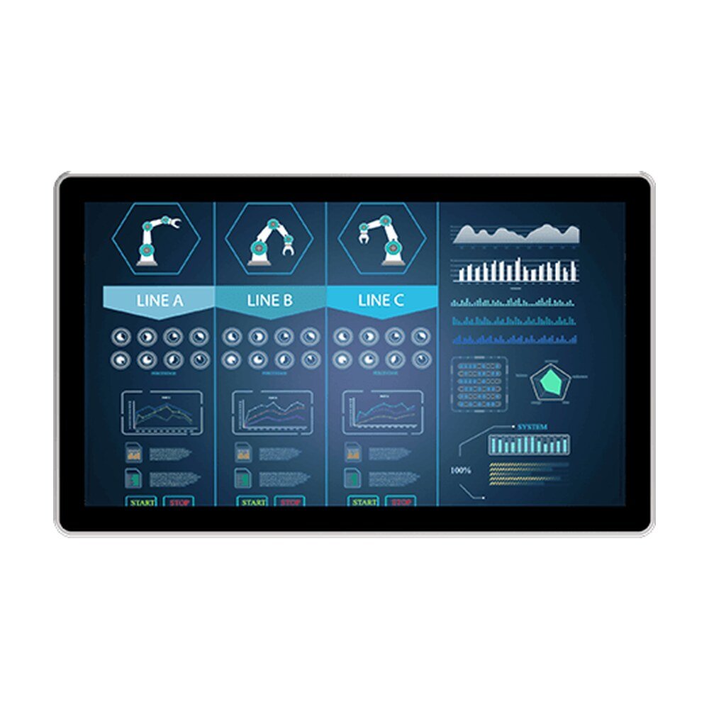 Winmate W22L100-PPA3HB 21.5" Multi-Touch Panel Mount High Brightness Display