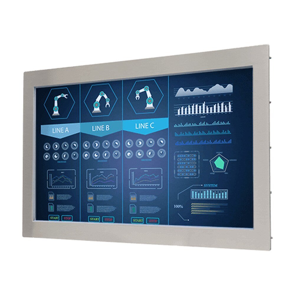 Winmate W22L100-STA3 21.5" Stainless Panel Mount Display