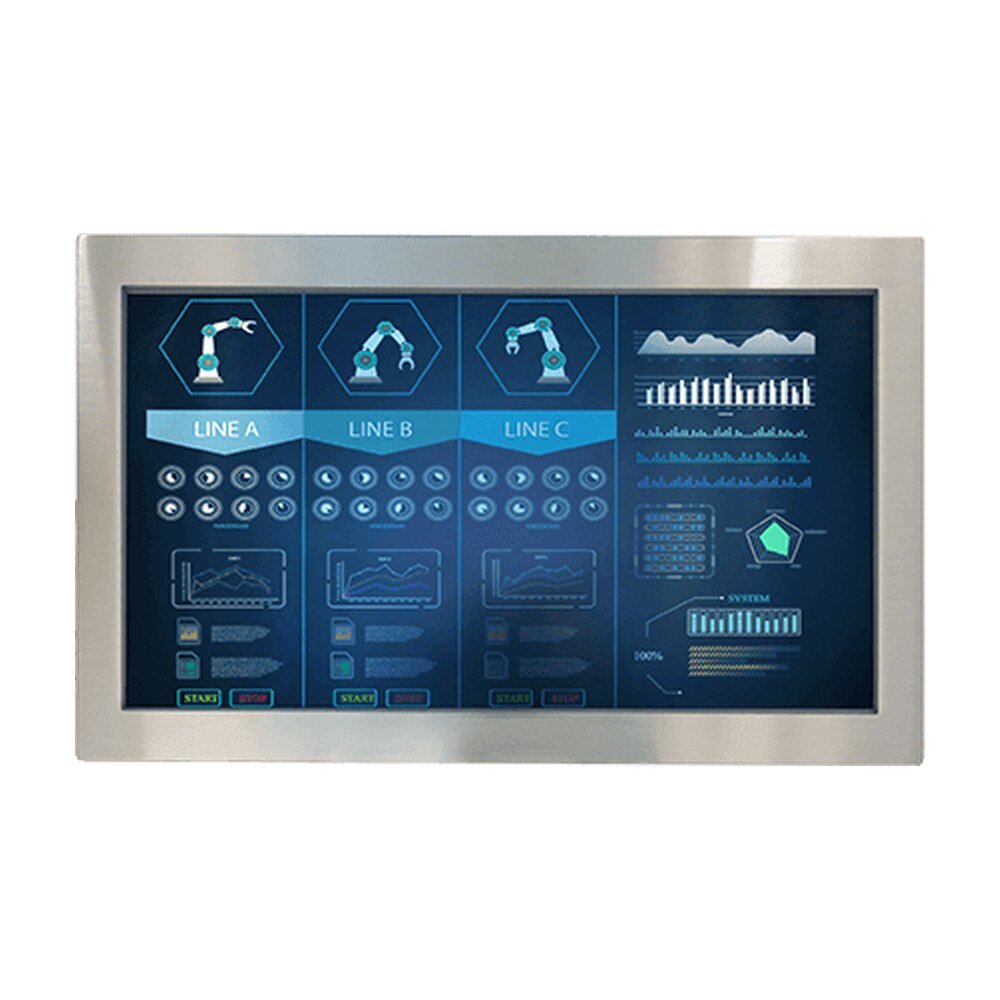 Winmate W22L100-STA3 21.5" Stainless Panel Mount Display