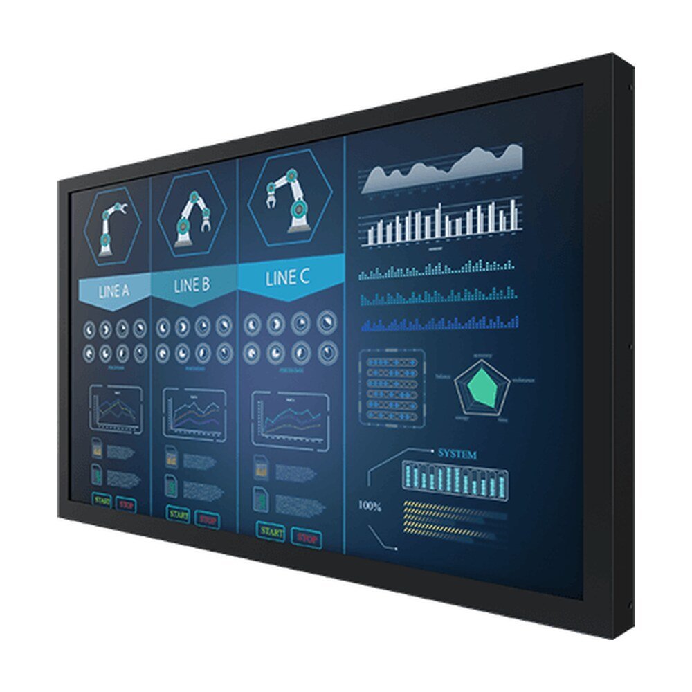 Winmate W24L100-CHC1OD 24" Resistive Touch Chassis Display