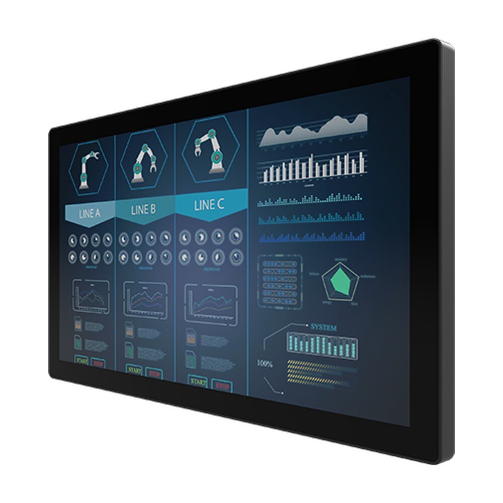 Winmate W24L100-GCC1OD 24" PCAP Touch Chassis Display