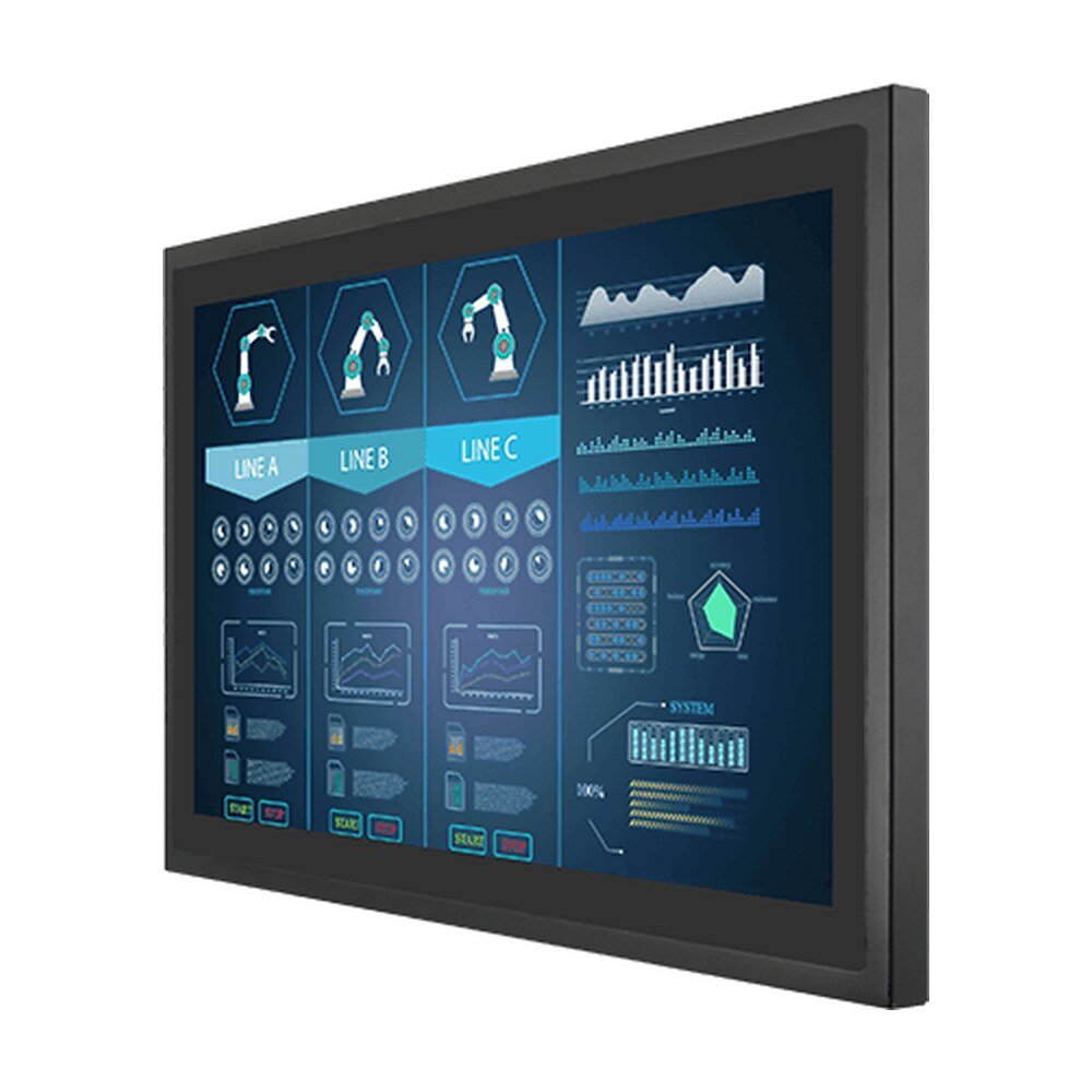 Winmate W24L100-PCA2 24" Multi-Touch Chassis Display