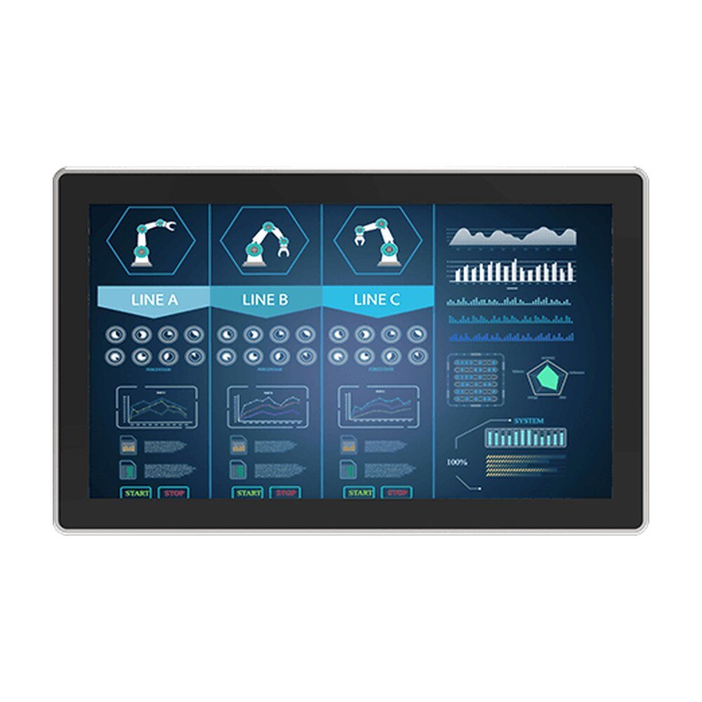Winmate W24L100-PPA2 24" Multi Touch Panel Mount Display