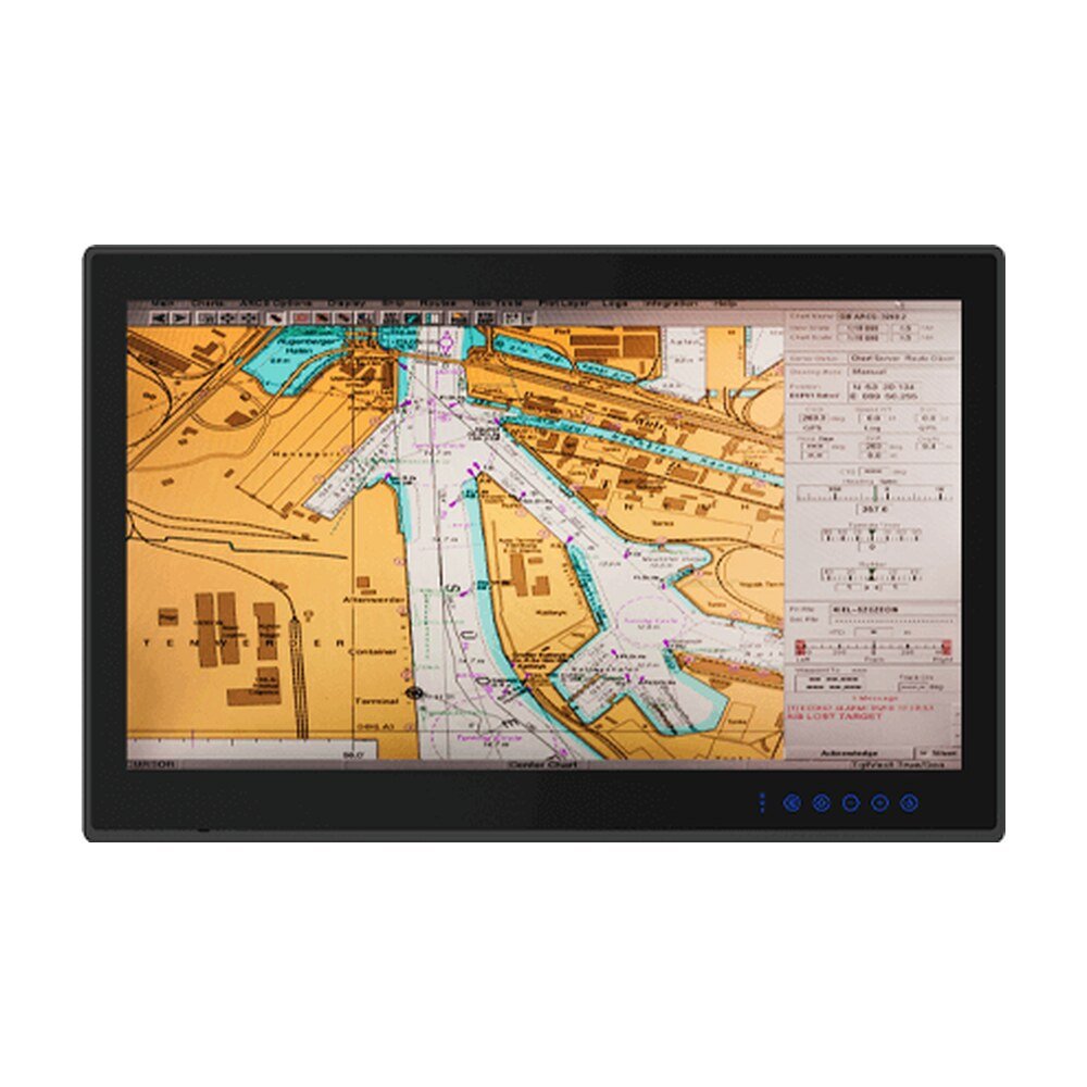 Winmate W27IAD3S-MRA1FP 27" Intel® Core™ i5-1335U Flat PCAP ECDIS Marine Panel PC