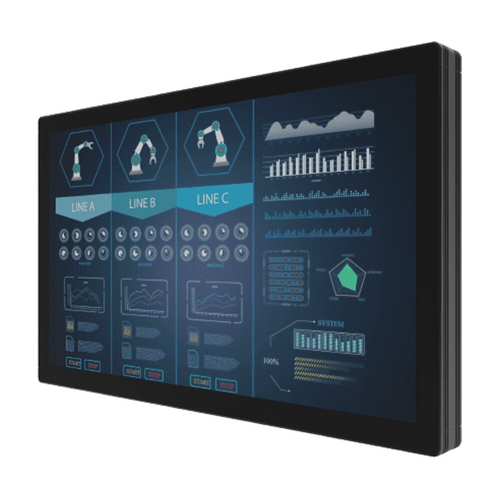 Winmate W27L100-PCA1 27" Multi-Touch Chassis Display