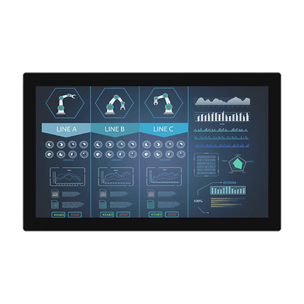 Winmate W32L100-PCA4OD 32" PCAP Touch Chassis Display