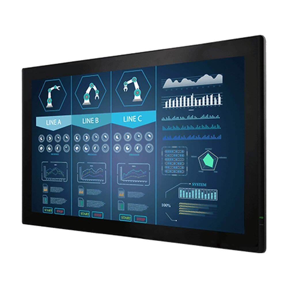 Winmate W32L100-PTA1-4K 32" Multi-Touch Chassis Display