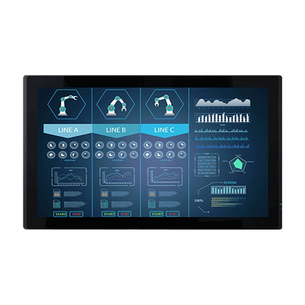 Winmate W32L100-PTA1-4K 32" Multi-Touch Chassis Display